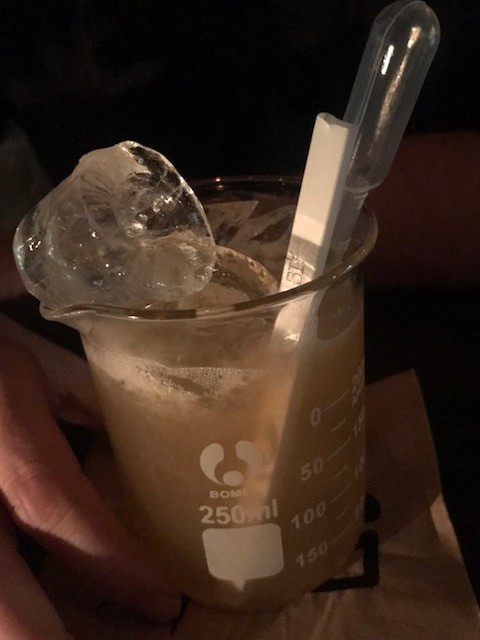 cocktail at 5L speakeasy